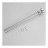 HIGOH Towel Rack Towel Bar Bathroom Rotating Towel Bar,Stainless Steel Lengthen Double Towel Holder,Towel Rack Toilet Wall Mount Towel Rack Towel
