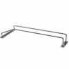 Abcsea 1 Row Wine Glass Rack, 30cm Stainless Steel Chrome Finish Wine Glass Holder for Bar or Kitchen