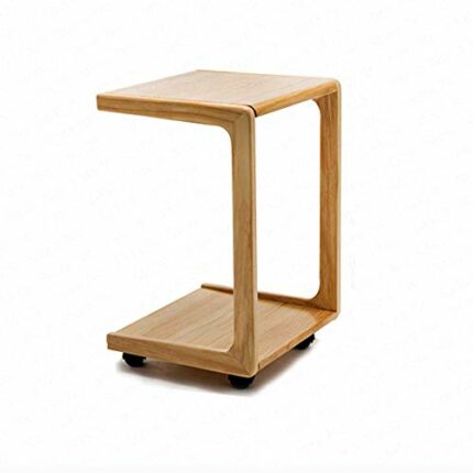 maozi Simple Bedside Sofa Side Table Bedside Table, Mini Simple Bedside Table Side Table Furniture with Wheels