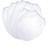 WANGCL 10 Pack 5 Gallon Paint Strainer Bags White Regular Fine MeshElastic Opening Strainer Bags for Use with Paint Sprayers