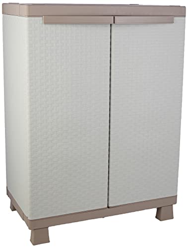 Terry, C-Rattan 680, Cabinet 2 Doors and 1 Internal Shelf - 68x39x91.5 cm