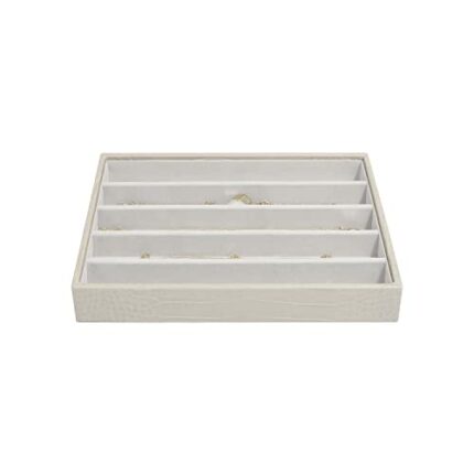 Stackers Putty Croc Textured Classic Medium Jewellery Box Necklace Layer