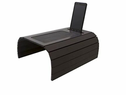 Sofa Tray Table wth EVA Base and Cellphone Holder