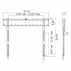 ynVISION Ultra Slim Design TV Wall Mount Bracket for OLED TVs | Compatible with LG, Samsung, and Sony OLEDs