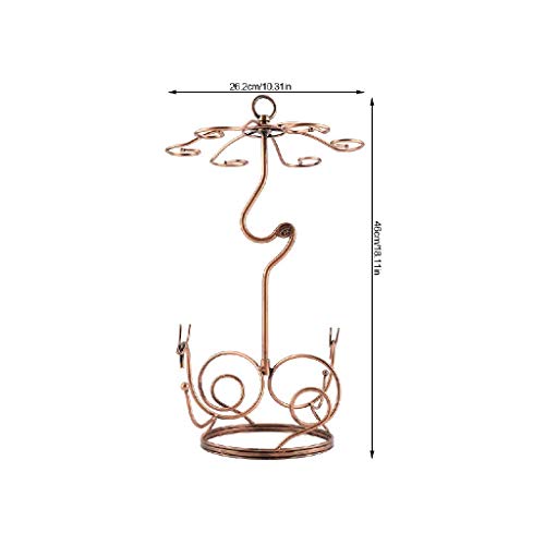 KXDCZ Iron wine rack- Metal Wine Rack for Tabletop or Countertop, Free Standing, Metal