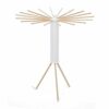TJLSS High-Grade Wooden Tree Coat Rack Stand, Super Easy Assembly NO Tools Required - Hallway/Entryway Coat Hanger Stand for Clothes, Suits, Acce