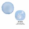 YAERSI Pod Swing Hammock Pod Chair Replacement Inflatable Cushion,Hammock Chair Swing Thicken PVC Inflatable Cushions (Blue)