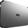 Sky Q Box Wall Mount Bracket (LATEST 2TB MODEL) - Made In UK by Q-View (Plastic) - PLEASE SEE DETAILS BELOW FOR COMPATIBILITY