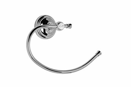 Croydex Flexi-Fix 1919 Easy to Fit Towel Ring,8.4 x 24.3 x 16 cm