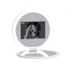 Hansong Compact Mirror with UV Camera for Sunscreen Coverage, Smart Travel Mirror for Testing Facial Sunscreen Portable Pocket Mirror Lighted Mak