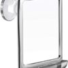 MIRRORVANA Fogless Shower Mirror for Shaving with Upgraded Suction Cup, Dual Anti Fog Design, Shatterproof Surface & 360° Swivel - Large Anti Mis