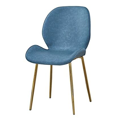 dining chair Kitchen Dining Room Furniture Chairs Set Of Dining Chairs With Backrest Retro Kitchen Chair Living Room Chair Faux Leather Seat And
