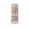 DINGZZ Mobile Waterproof Washbasin Cabinet Shelf Corner Bathroom Cabinet Floor-standing Bathroom Furniture