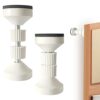 Yizemay Headboard Stoppers, Adjustable Threaded Bed Frame Anti-Shake Bed Wall Headboard Stoppers Anti-Shake Fixer Headboard Stopper Stabilizer Bu