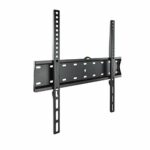 TooQ LP4155F-B - Fixed Wall Bracket for Monitor/TV/LED 32 to 55 Inch, Weight up to 40 kg, Distance to the wall 27 mm, with Spirit Level, Ultra Sl