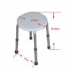 Bath Stools,Shower Stool Elderly Bathroom Shower Chair Aluminum Bathroom Shower Personal Bath Stool
