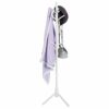 Coat Stand Rack with 9 Hooks,Free Standing Wooden Tree Style Coat Hat Rack Bag Clothes Garment Hanger Stand Bedroom Home Office Decor Easy Assemb