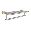 HIGOH Towel Rack Brushed Wall Mount Towel Holder, Towel Bar, Towel Rack, Bathroom Accessories Bathroom Hardware