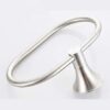 RAKUTE Towel Ring Stainless Steel Bath Towel Holder Hand Hanging Towel Hanger Bathroom Accessories,Wall Mount Towel Rail for Bathroom Kitchen Bat