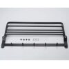 -Shelf,Towel Rack Foldable Double Row Towel Rack, Aluminum Wall Mounted Towel Rail, Black Towel Holder for Bathroom Kitchen Storage