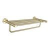 HIGOH Towel Racks,Bathroom Towel Rack Wall Mounted Towel Holder,Brushed Bathroom Accessories,Towel Holder,Towel Bar Shelf