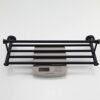 HIGOH Towel Racks,Bathroom Towel Rack Wall Mounted Towel Holder,Bronze Towel Bar Bath Towel Rack,Orb Rack,Bathroom European Retro Hardware
