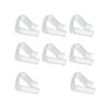 Yidootwo 8Pcs Tablecloth Clips Plastic Table Cloth Holders Outdoor Tablecloth Clamps Table Cover Clips for Home Garden Wedding Party(Clear)