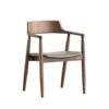 QUANJJ Scandinavian Minimalist President Chair Dining Room Negotiation Book Chair Art Solid Wood Dining Chair Backrest Home