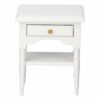 Aeun Mini Bedside Table, Furniture Toy, Wooden Bedside Table Model Furnishing Articles for Children