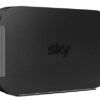 Alfheim Wall Mount for Sky Q Mini Box, Stainless Steel Wall Mounting Bracket in Black, Space Saving & Easy Installation，Wall Mount Fixings Includ