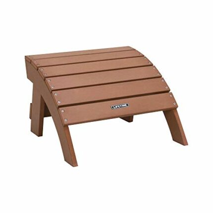 Lifetime 60245 Adirondack Brown, Ottoman