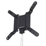 Amazon Basics Fixed Flat TV Wall Mount for 12 - 40 inches TVs and VESA 200 x 200, Black