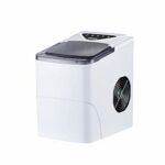 FKGJKT Portable Automatic Electric Ice Maker Household Mini Square Shape Ice Making Machine 15kg/24H Home Family Small Bar Coffee Shop