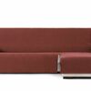 Eysa Rabat practica chaise longue cover 240cm, color 01/camel, right-frontal view
