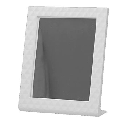 Zale Yardley Bathroom Mirror, Vanity Dressing Table Mirror, Lighted Cosmetic Mirror, Bathroom Countertop Mirror, Dressing Table Vanity Mirror (Wh