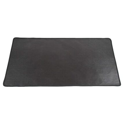 TEXFIRE - BBQ floor protector mat (39"x19"/100x50 cm), outdoor barbecue, fireproof and impermeable mat for fire pit, grill and BBQ, camping and p
