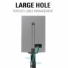 Mounting Dream Speaker Stands Height Adjustable for Satellites up to 5KG, a Pair of Floor Stands