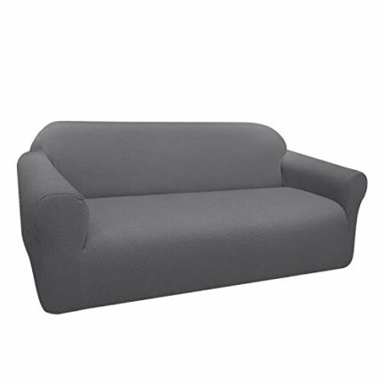Granbest Thick Sofa Covers 3 Seater Stylish Pattern Stretch Couch Covers Non-Slip Sofa Slipcover with Elastic Bottom for Living Room Dog Pet Furn
