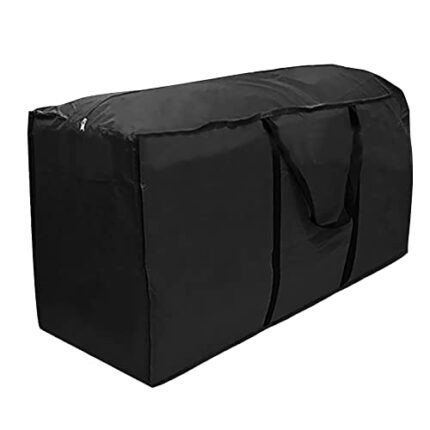 BITOWAT Cushion Storage Bag Heavy Duty Oxford Fabric Furniture Cushion Storage Bag with Handle for Garden Home and Patio Accessories (173cm x 76c
