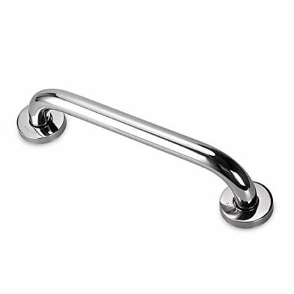 Bathroom Handrail Grab Bar for Bathtub,Shower,Toilet with Mounted Screws, 12-Inch, Stainless Steel