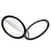 Beavorty 3pcs magnifying mirror round makeup mirror with lights shower mirror fogless for shaving double sided compact mirror folding compact mir