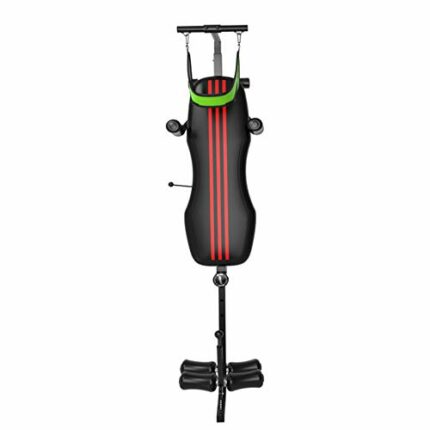 ZXYWW Gravity Heavy Duty Inversion Table, Strength Training Inversion Equipment for Family Gym, Adjustable Height - Load 330Lb