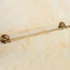 RSOCHS Creative Single Towel Rack, Towel Rack, Brass Bathroom Household Towel Rack