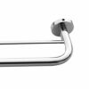 Towel Rack Double Towel Bar Stainless Steel Multifunctional Towel Rail Wall Mounted Bathroom Towel Shelf Polished Chrome Plated Anti Rust Towel H