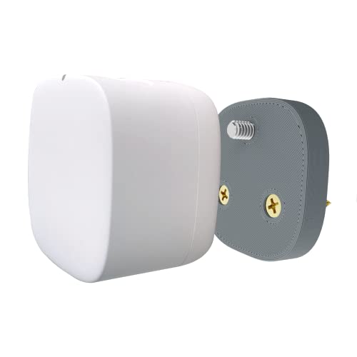 Smart Air Quality Monitor Wall Mount Bracket Hidden Holder For Amazon (Grey)