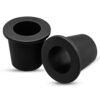 2Pcs Outdoor Table Umbrella Hole Ring Plug, Silicone Pool Umbrella Sleeve Stabilizer Cone Wedge, Umbrella Table Ring Hole Insert for 2-2.5 Inch T