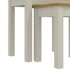 Galano Sufy Nest of 2 Tables Unit - Modern Sofa Side Table for Living Room - Small and Light Multilevel Coffee Table Set - ‎33 x 48 x 46.5 cm - L