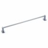Towel Rack Bathroom Chrome Plated Copper Single Towel Bar Wall Mounted Minimalist Style Towel Holder for Shower Room Kitchen Hotel