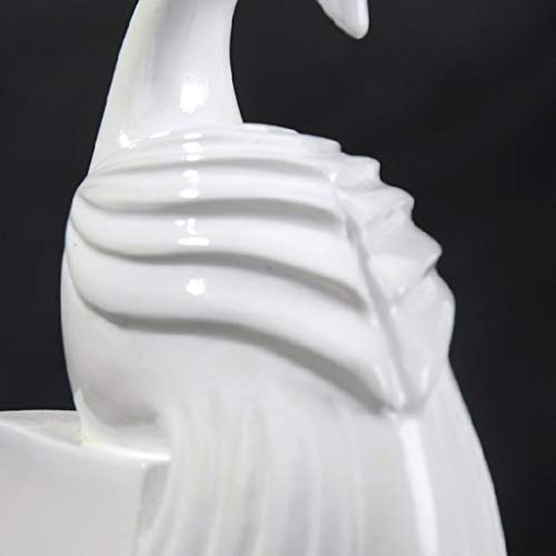 CHUNYU Creative Sculpture Simple Home Living Room Wine Cabinet Bookcase Crafts Ornaments Peacock Book Block Office Book Resin Decoration