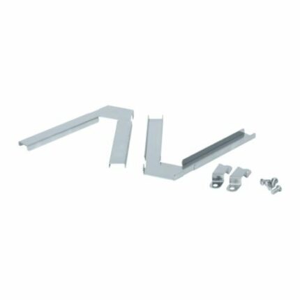 Ikea Billy Corner Fittings, Fits Billy Bookcase 40x28 Centimetres, Galvanised, 401.041.09 - Pack of 2